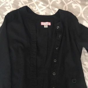 Black koi lab coat 🖤